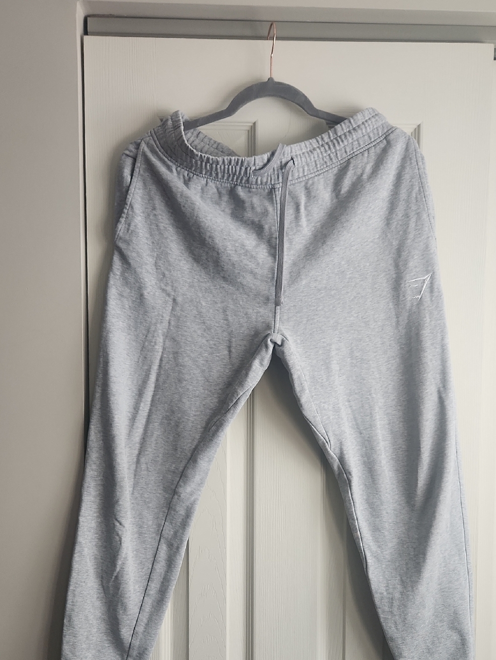 Gymshark Kids Light Gray Jogger Sweatpants
